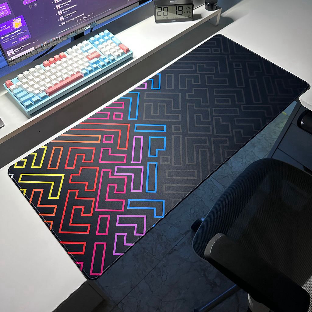 Lót Chuột Gaming Cỡ Lớn 90x40 / 80x30cm, Pad Chuột Deskmat Chống Trượt