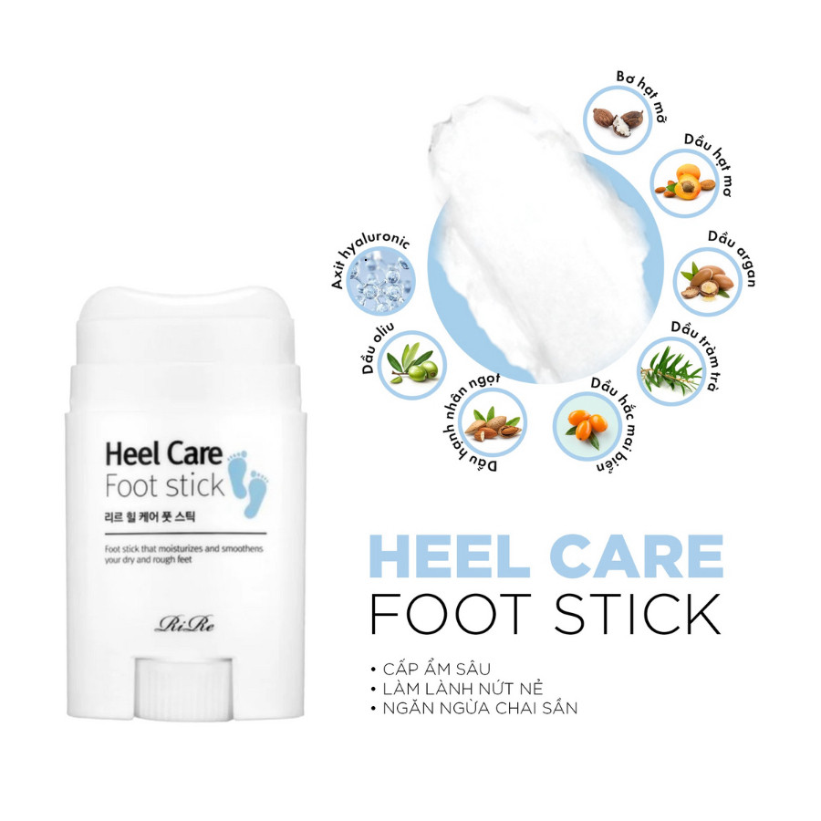 [SALE] Thanh Lăn Mềm Gót Chân Rire Heel Care Foot Stick - Freyja Makeup