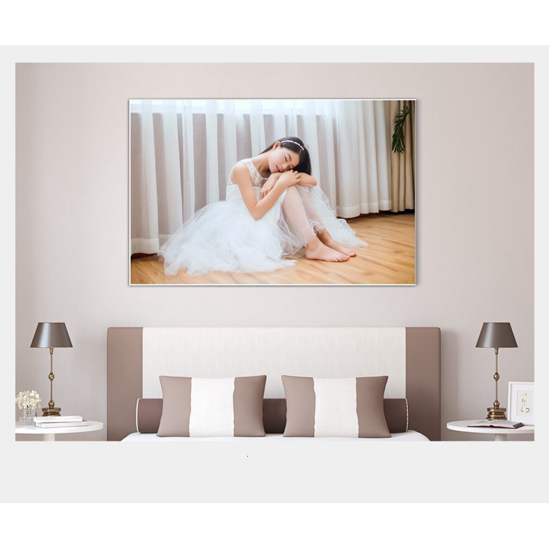 Ảnh Gỗ Cạnh Hàn Quốc Cao Cấp 35x50, 40x60  In Ảnh Phóng Lớn