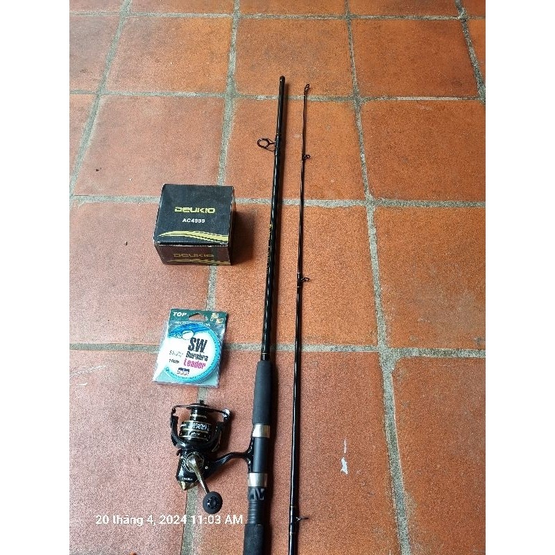 combo Cần Câu Dawa 576 MW Huyền Thoại máy deukio ac4000 5000 6000 ac7000 Câu Cá Fishing Bắt Cá Đi Câ