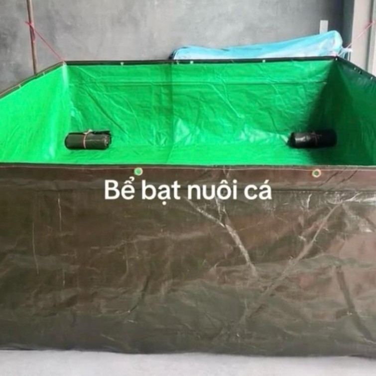 Bể Bạt Nuôi Cá, Nuôi Ốc, Nuôi Lươn,... Bể Bạt Làm Bể Chứa, Bể Bạt Làm Bể Bơi. Bể Bạt Xanh Bộ Đội Cao