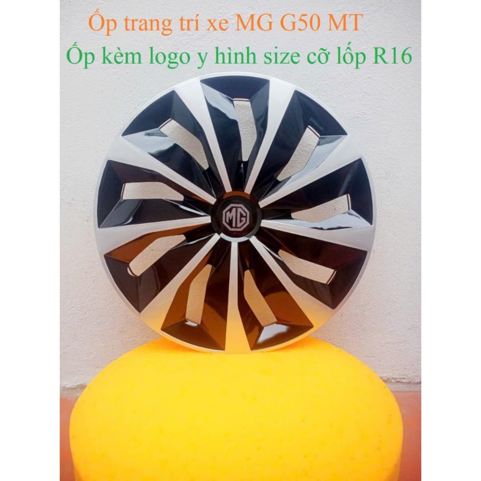 Ốp lazang  xe ô tô MG G50 MT cỡ lốp R16 ốp chụp mâm  16inch, phụ kiện trang trí mâm sắt mg g50 mt R1