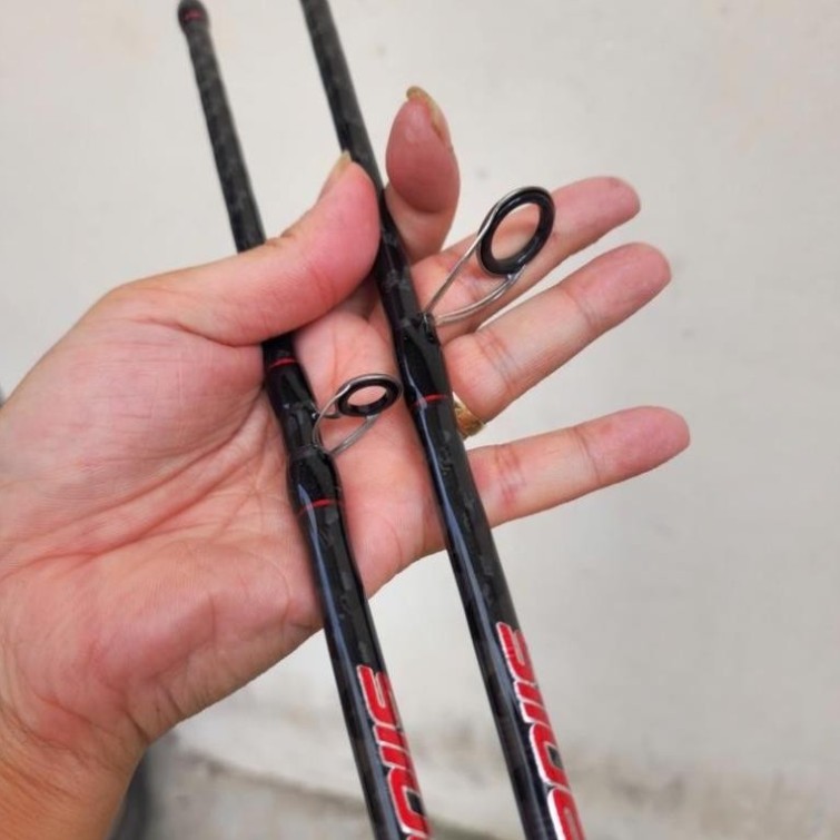 Cần Câu Lure Carbon Hi Power - Thế Hệ II - Slidebar đầu bu chống xoắn