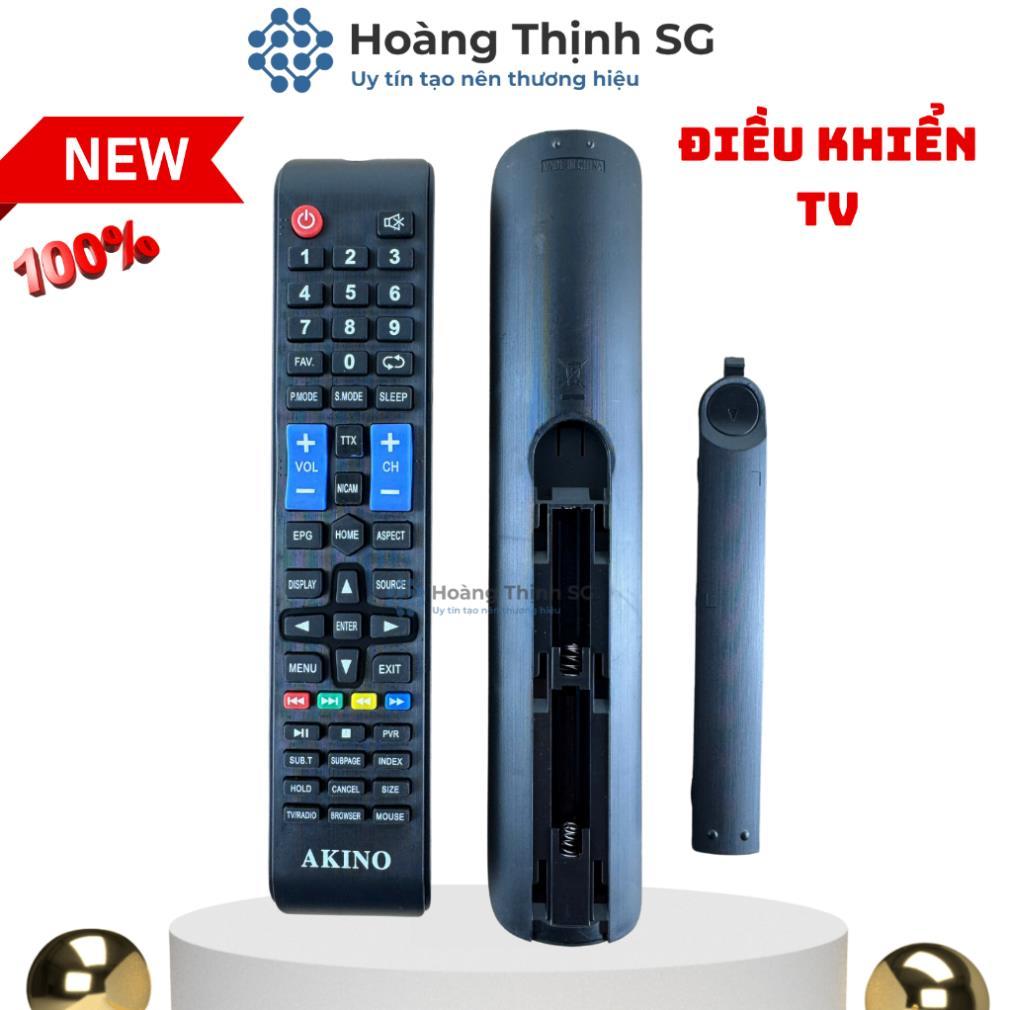 Điều khiên TV AKINO, remote TV AKINO mã 01 - Tặng kèm pin