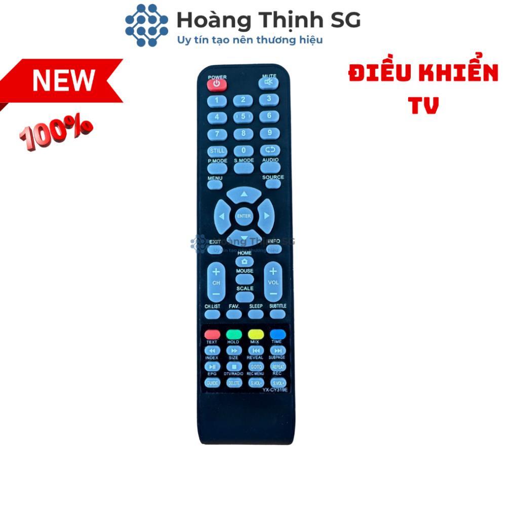 Điều khiên TV AKINO loại tốt, remote TV AKINO mã 01 - Tặng kèm pin