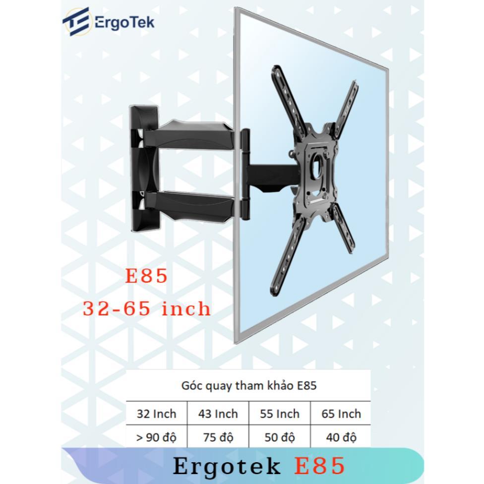 Giá treo tivi góc xoay ErgoTek E85 - Giá Treo Tivi Đa Năng - Xoay Đa Năng