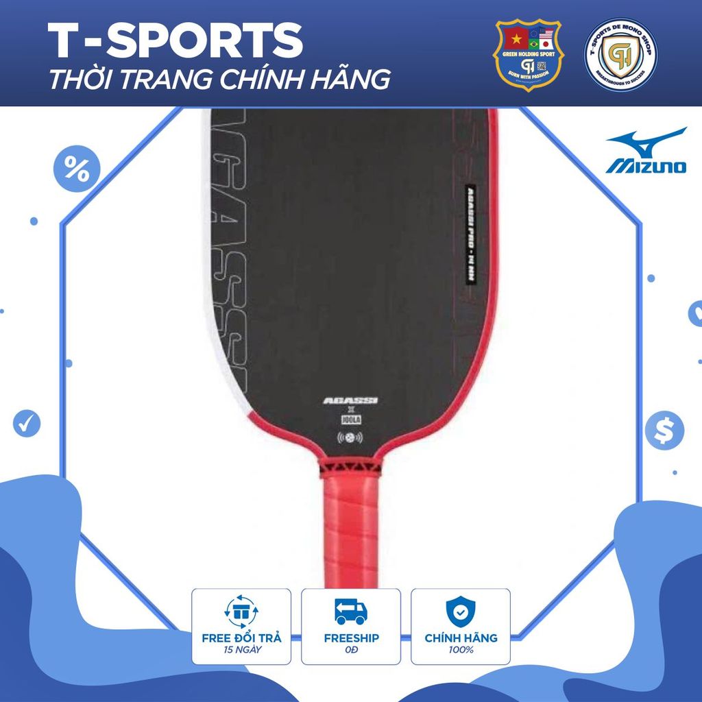 Vợt Pickleball Joola Agassi Pro 14mm