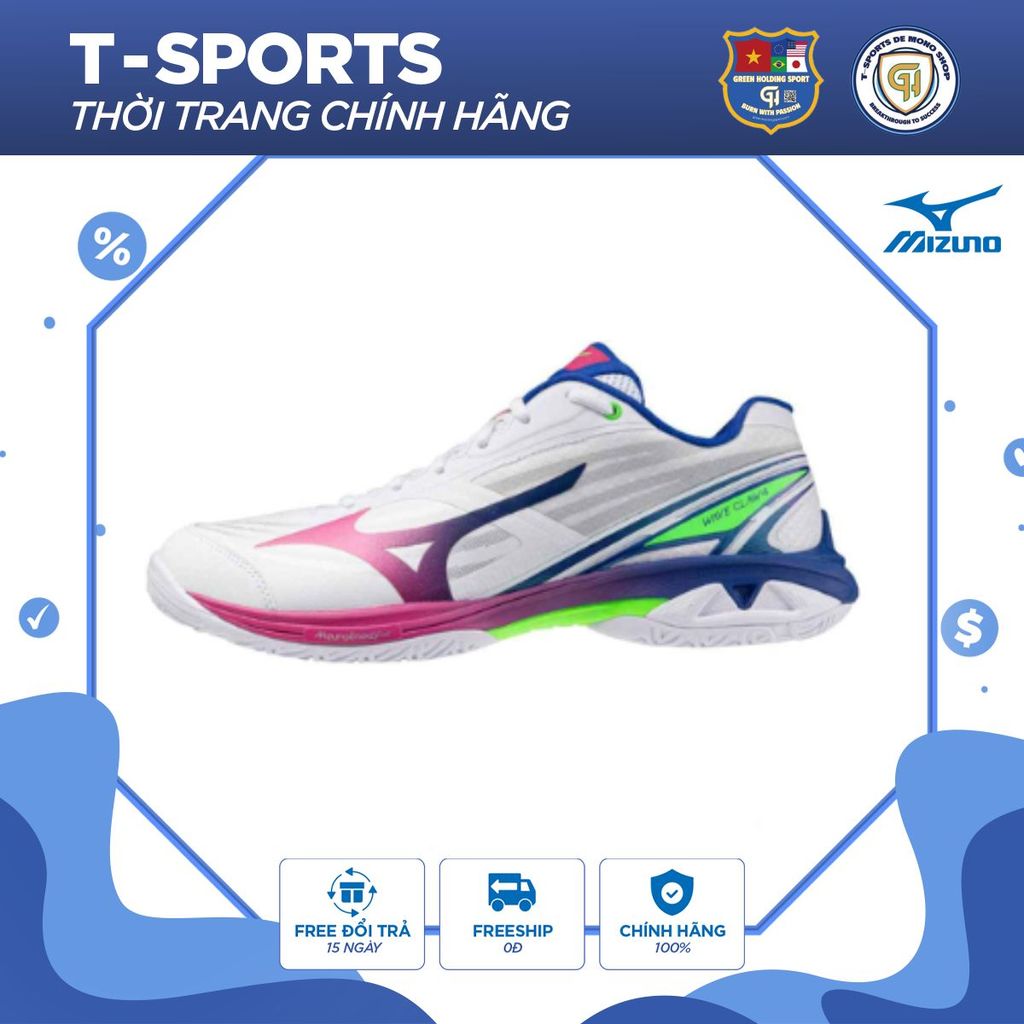 MIZUNO Giày cầu lông Mizuno Wave Claw 4