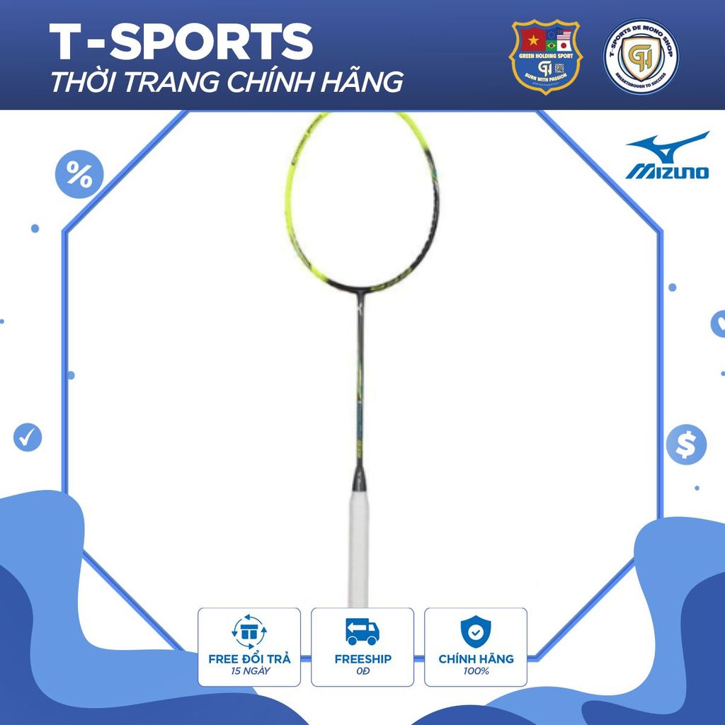 Vợt Cầu Lông Mizuno CARBO PRO 839 -Chính Hãng 4U Trọng Lượng Linh Hoạt Căng 26-28LBS