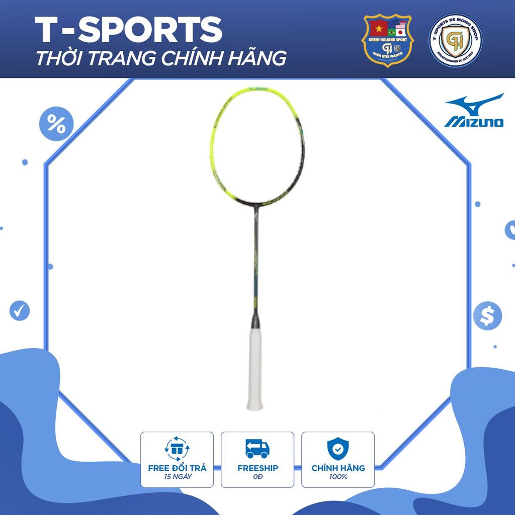 Vợt Cầu Lông Mizuno CARBO PRO 839 -Chính Hãng 4U Trọng Lượng Linh Hoạt Căng 26-28LBS