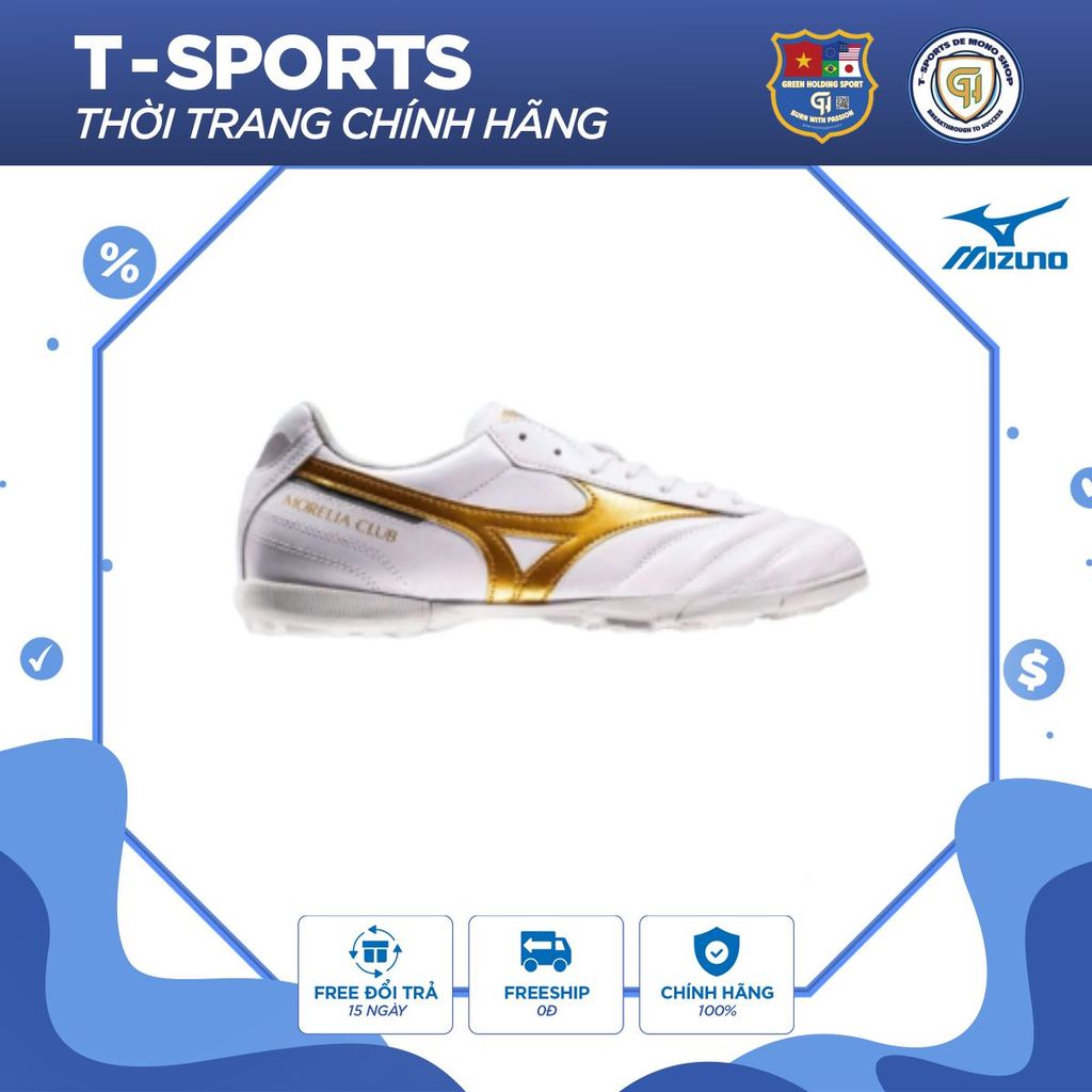 Giày Đá Bóng Mizuno Morelia II Club AS TF - Turf Cỏ Nhân Tạo