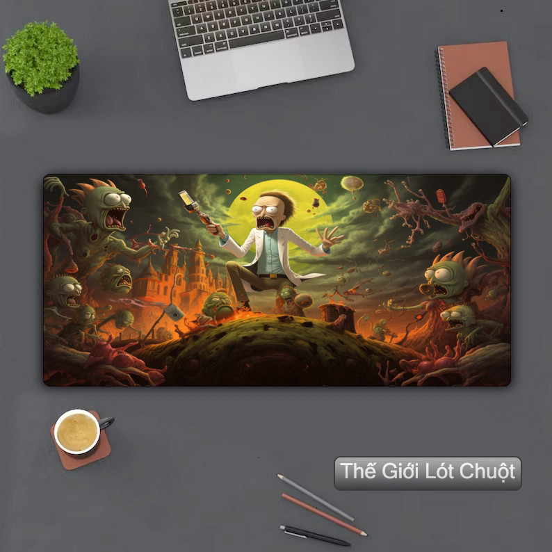 Lót Chuột Gaming 90x40 / 80x30cm, Pad Chuột Cỡ Lớn Chống Trượt