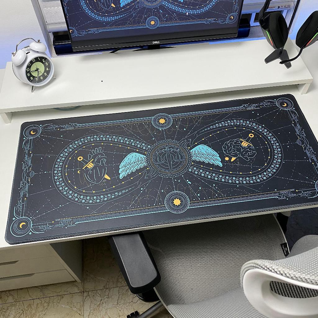 Lót Chuột Gaming Deskmat 90x40 / 80x30cm, Pad Chuột Cỡ Lớn