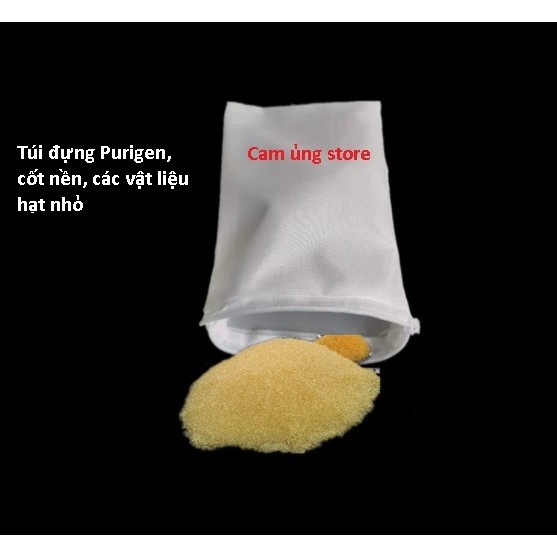 Túi đựng purigen, cốt nền, cát có khóa- Túi đựng vật liệu lọc lưới nano