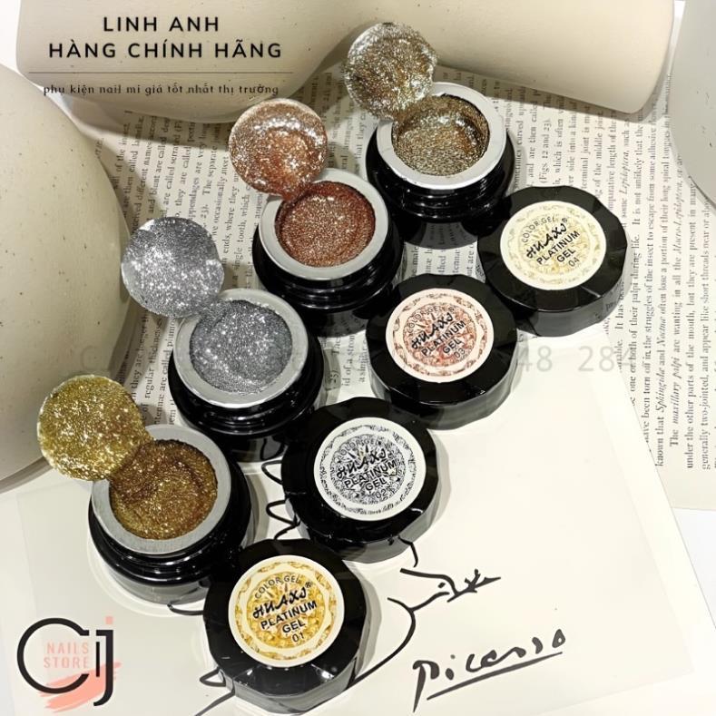 Hũ gel nhũ Huaxi , gel nhũ siêu sáng Huaxi, gel vẽ viền siêu sáng
