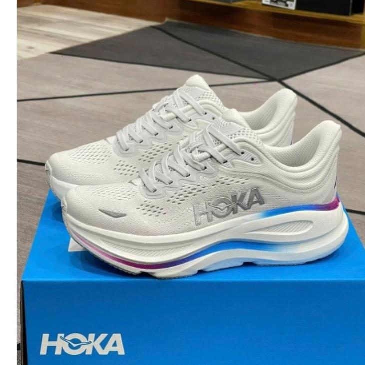 GIÀY Thể Thao HOKA Bondi 9 Wide Cosmic Grey/White