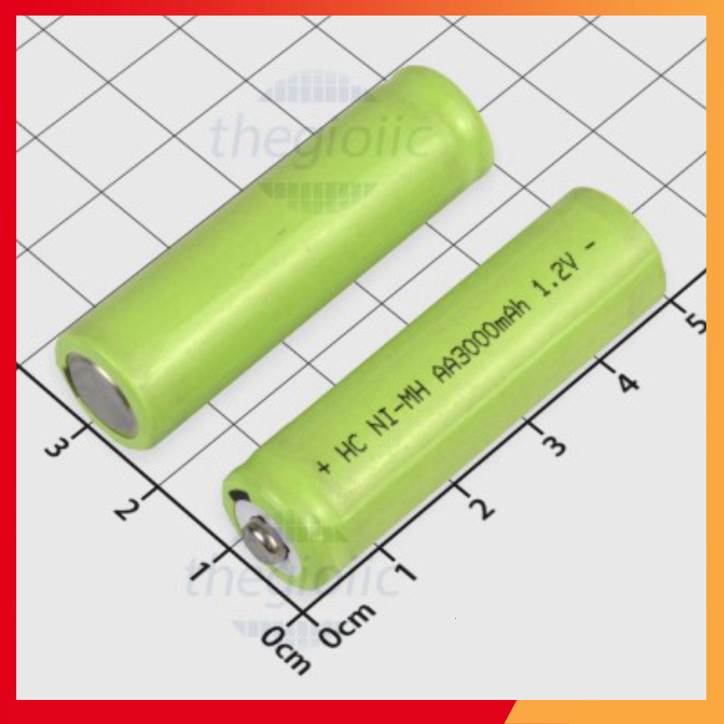Pin Sạc AA 3000mAh 1.2V Shop ekit.vn