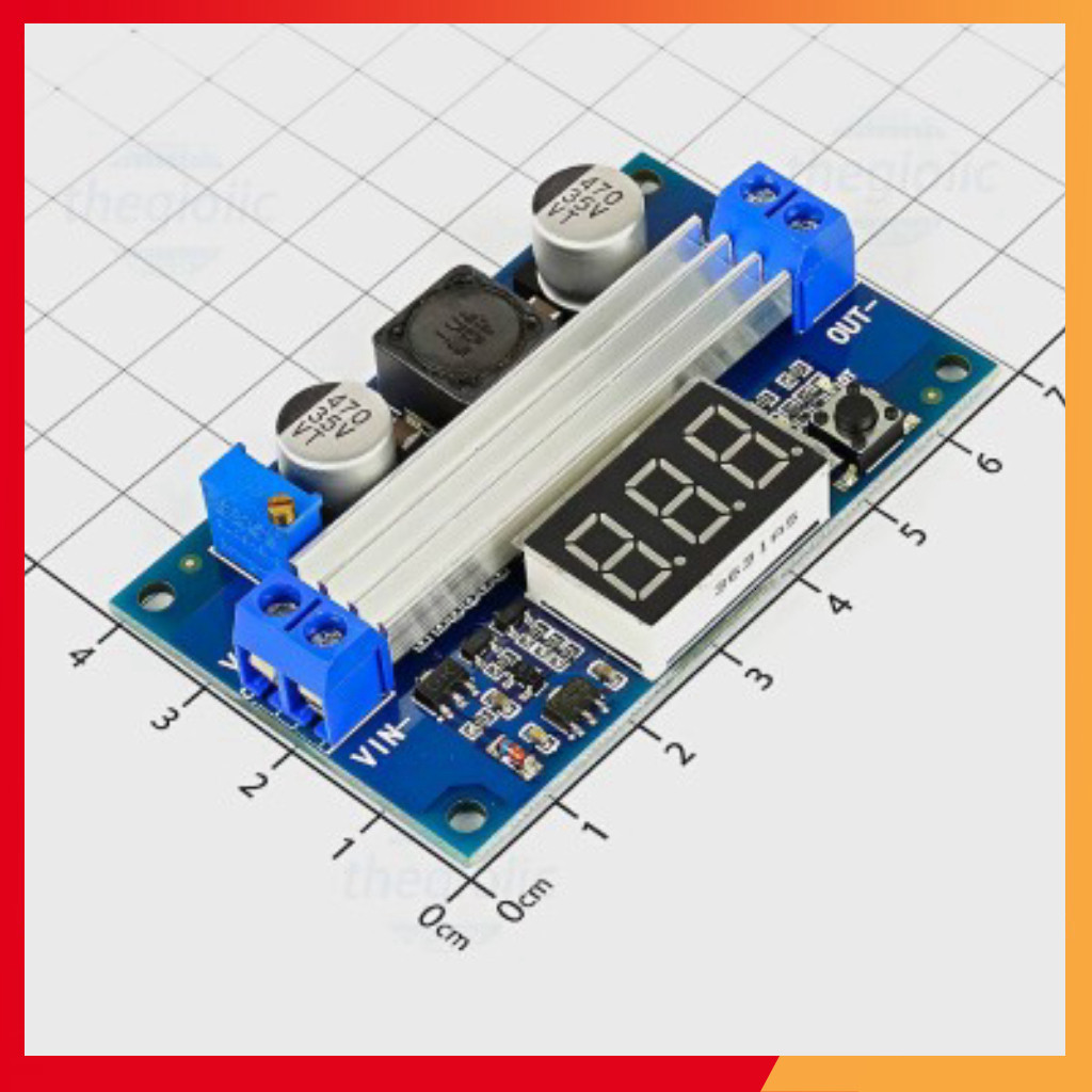 FP5139 Mạch Tăng Áp 3A 65W Có Hiển Thị Shop ekit.vn