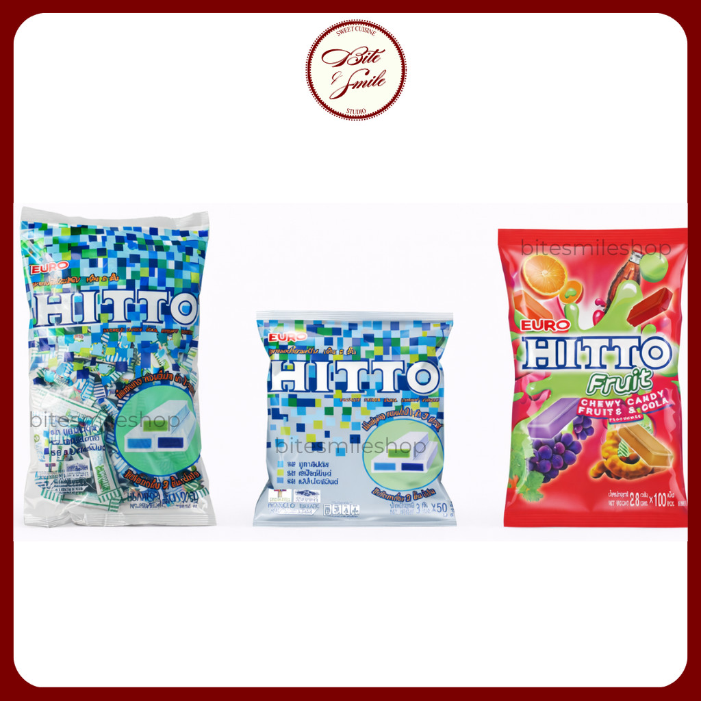 Kẹo Nhai Hitto Thái Lan Các Hiệu Euro