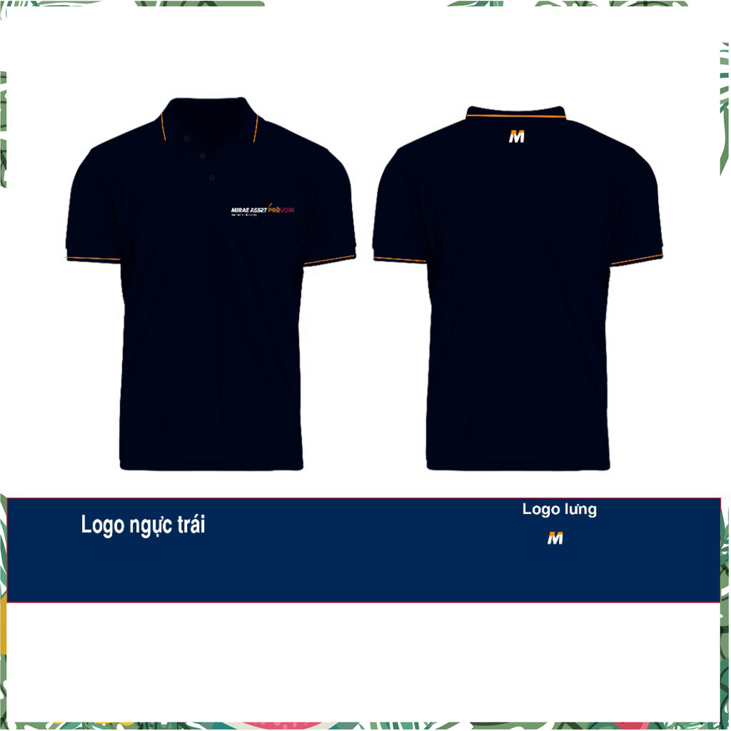 Áo đồng phục PRÉVOIR MIRAE ASSET Bảo Hiểm - Mẫu Trendy Mới xfctt