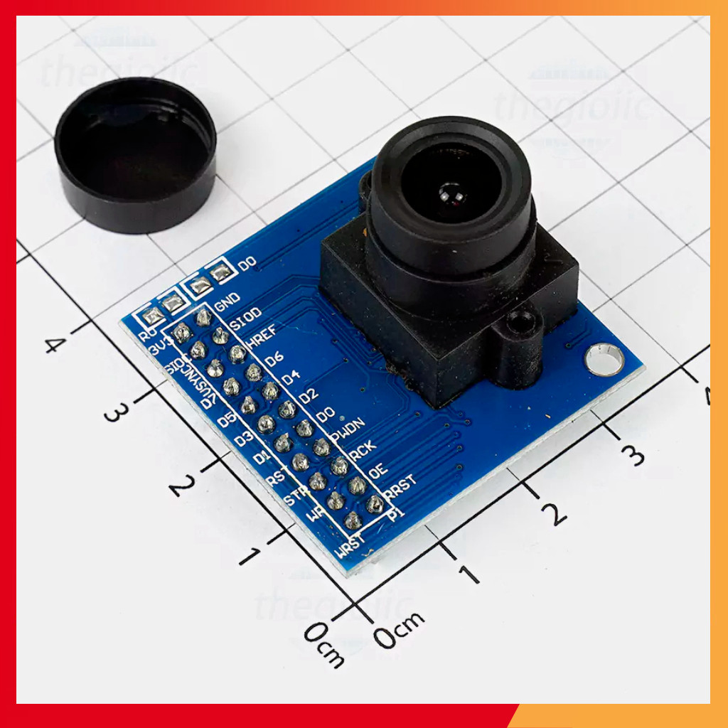 OV7670 Mạch Camera Độ Phân Giải 640x480 Có FIFO AL422 Shop ekit.vn