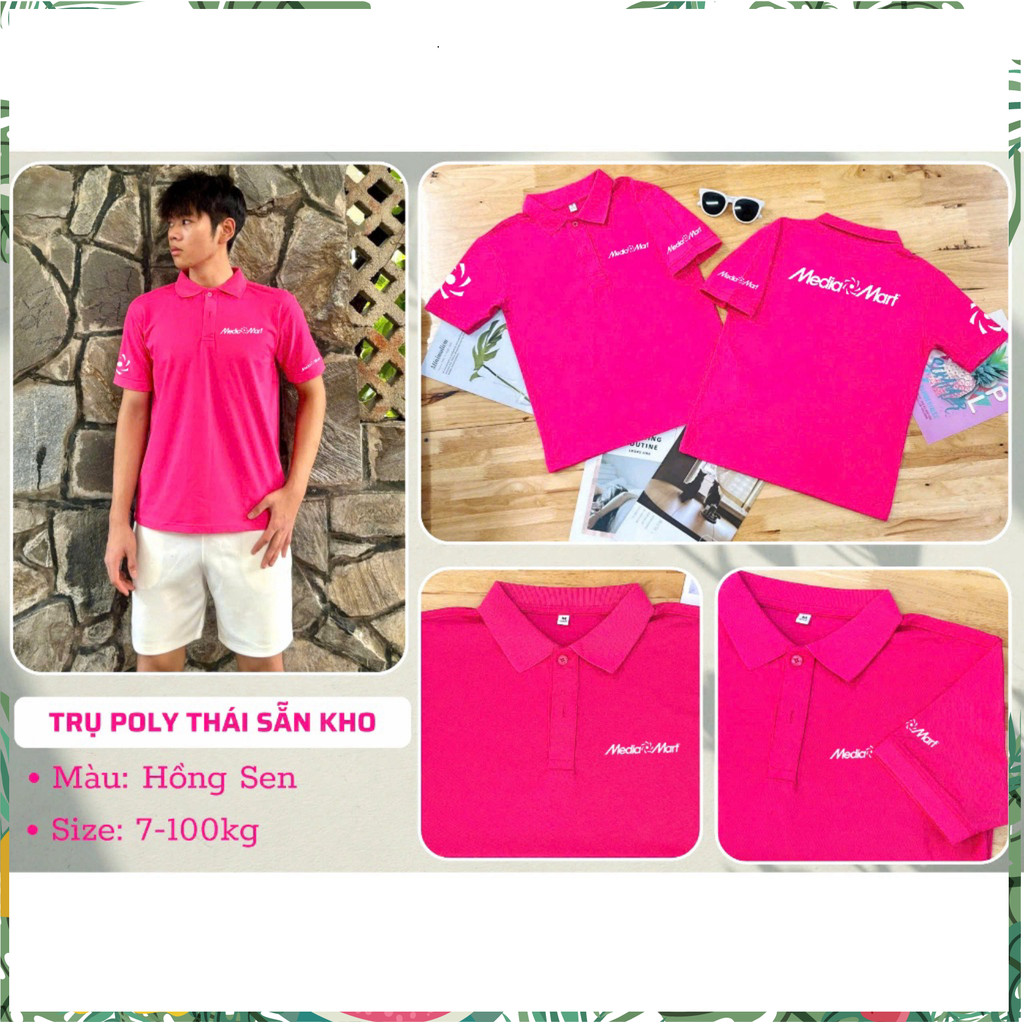 Đồng Phục Cao Cấp Mediamart Trendy Áo Nam xfctt