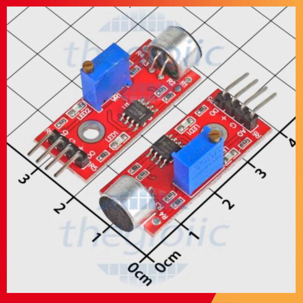 [2 Cái]- KY-037 LM393 Cảm Biến Âm Thanh Shop ekit.vn