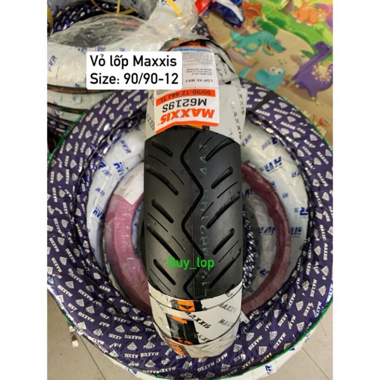 Vỏ lốp MAXXIS size 90/90-12 gắn cho trước Lead, SCR, ACRUZO, XE ĐIỆN. Vỏ không ruột