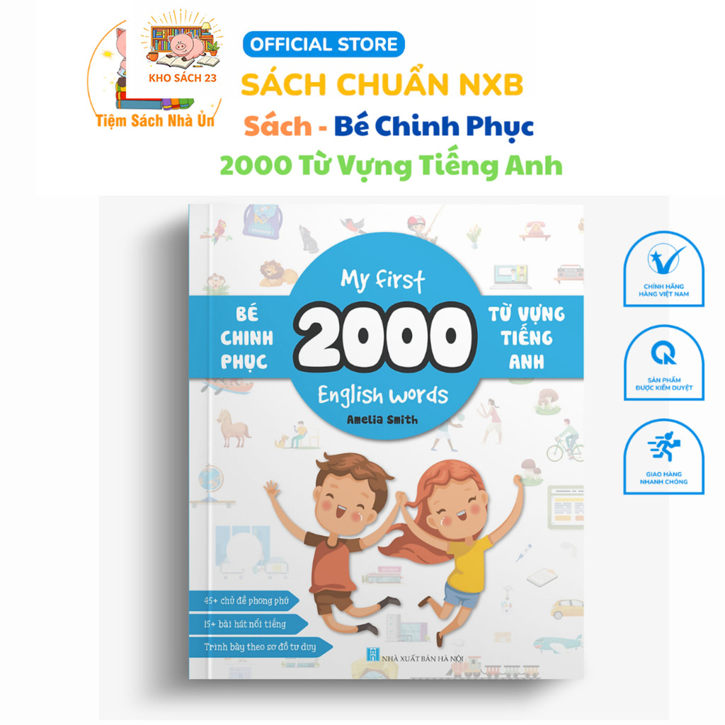 Sách - My First 2000 English Words - Bé Chinh Phục 2000 Từ Vựng Tiếng Anh