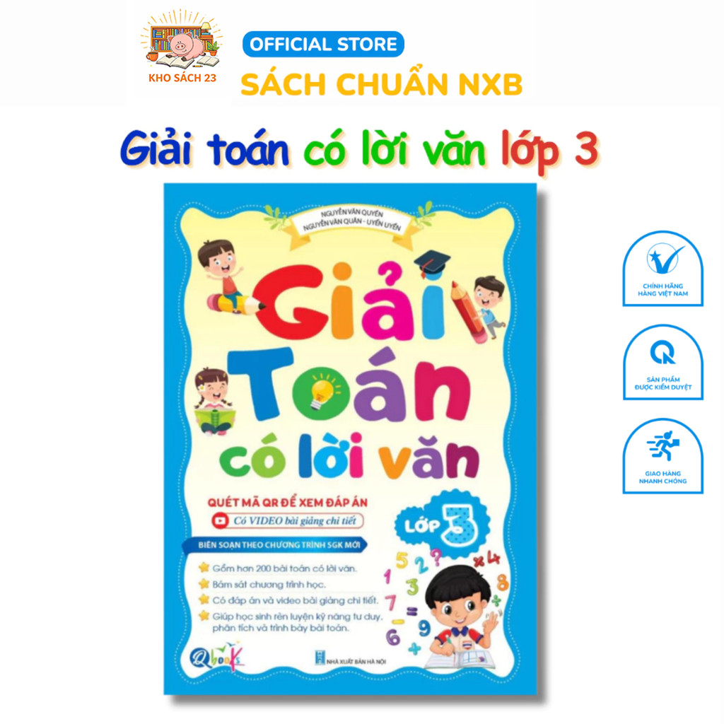 Sách - [Lớp 3] - Giải Toán Có Lời Văn Lớp 3