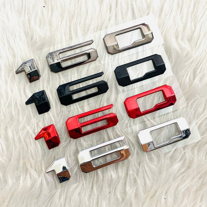 Tem chữ nổi số 160 cho air blade 2025 hoặc dòng xe 160 phân khối - giá 1 cặp