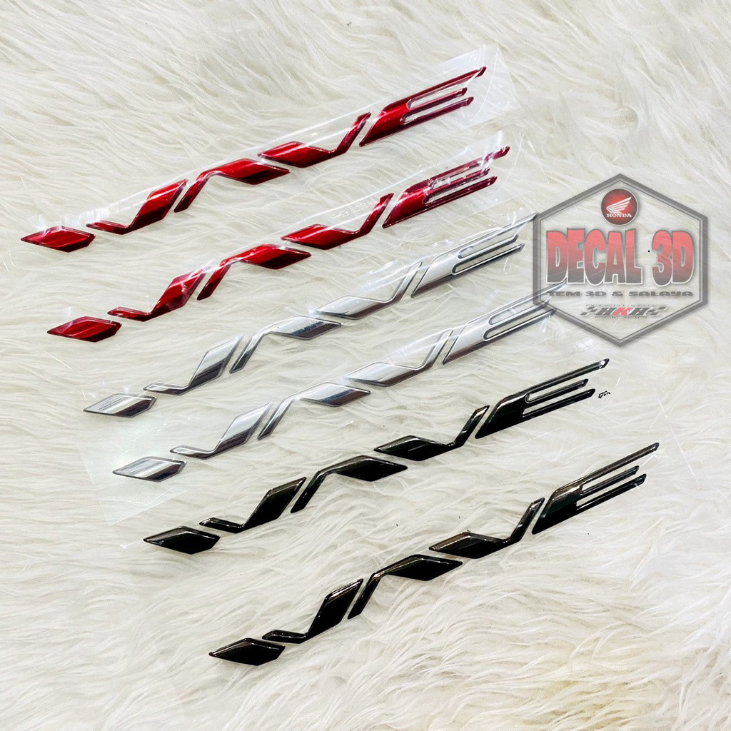 Tem wave A 100 110 chữ nổi hàng cao cấp siêu đẹp siêu nét