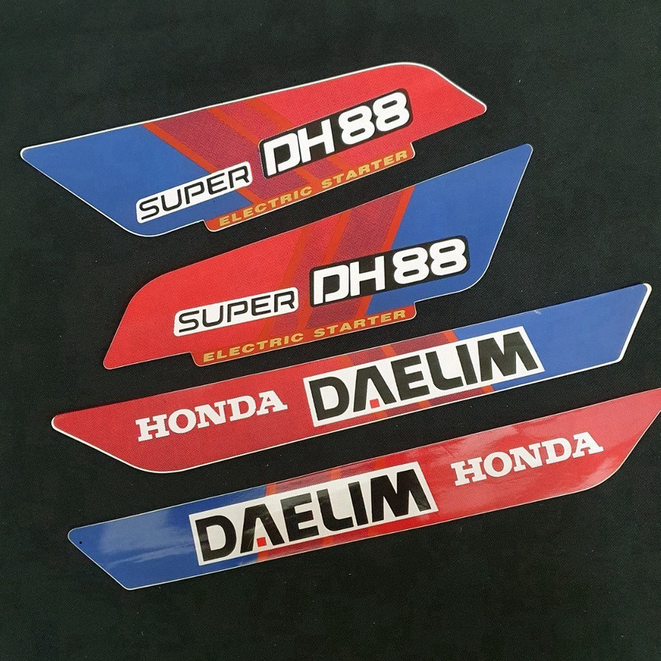 Bộ tem trang trí dàn áo SUPER DH 88 hàng tốt chuẩn mau zin