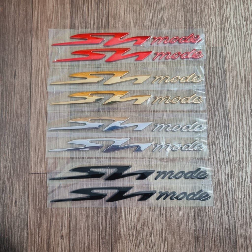[CHUYÊN TEM SH MODE] TEM DÁN XE CHỮ SH MODE NỔI NHƯ TEM ZIN HÃNG KEO CỰC DÍNH (ĐỜI 2020 ĐẾN 2024)
