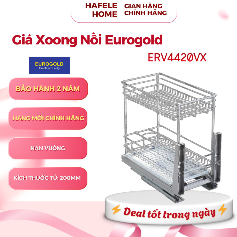 Giá Gia Vị Eurogold ERV4420VX – Ray Giảm Chấn Chất Lượng Cao – Hoạt Động Mượt Mà – EEH