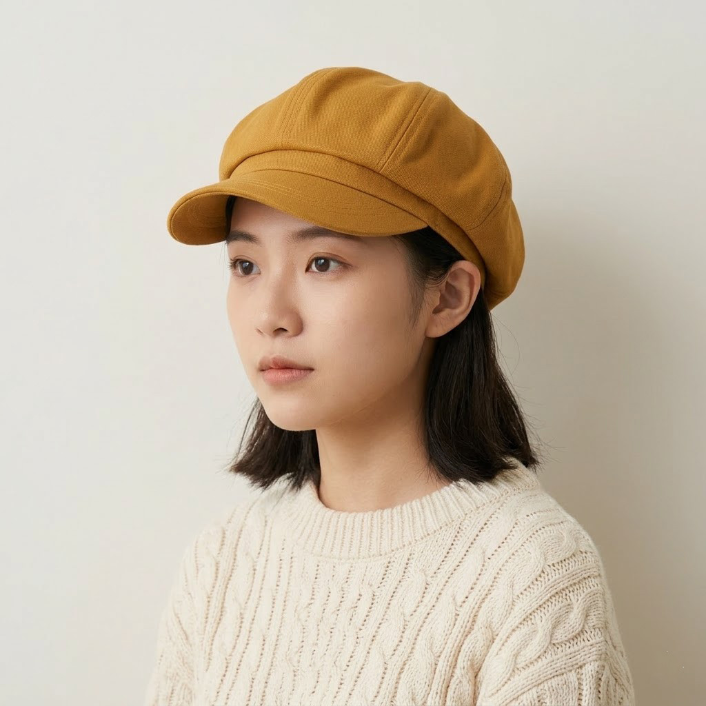 Mũ Nón Manadatory Beret Newsboy Plain Retro Cap