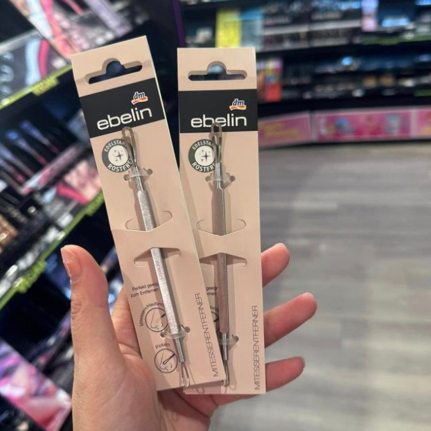 Dụng cụ nặn mụn Ebelin Đức, cây que nặn mụn 2 đầu Ebelin Rachstore