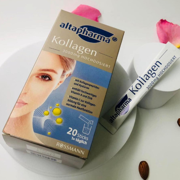 Collagen Kollagen Altapharma nội địa Đức uống dạng bột - Nguồn hàng Đức Rachstore