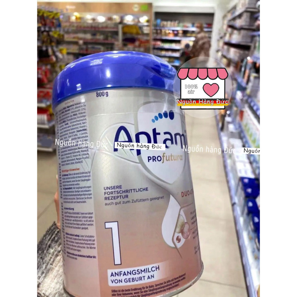 Sữa Aptamil Đức số 1 800g Aptamil profutura - Nguồn hàng Đức (Date mới nhất hàng tuần) Rachstore