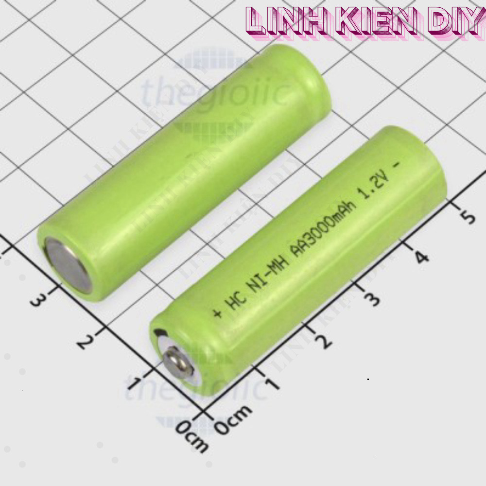 Pin Sạc AA 3000mAh 1.2V Linh Kiện DIY