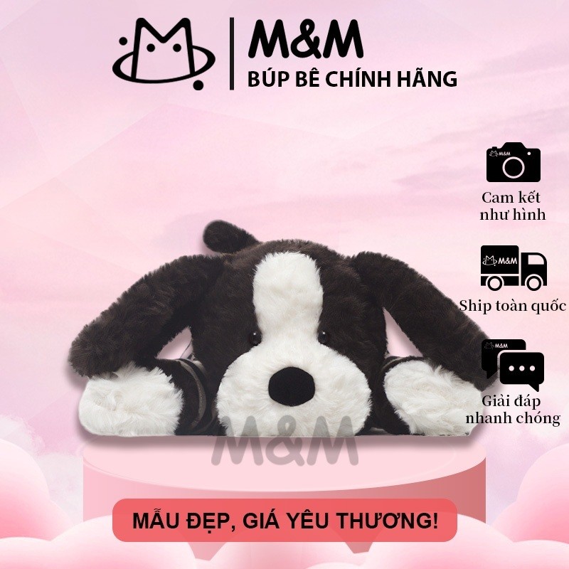 Thú bông chó Border Collie Pluto dễ thương giao từ kho Hà Nội