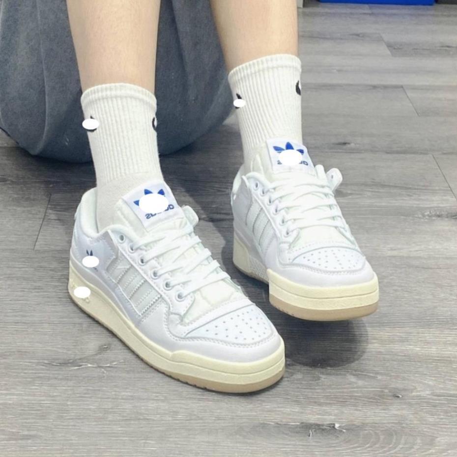 Giày Sneaker Forum Trắng Nam Nữ, Giày Thể Thao 84 Trắng Xanh Cổ Thấp Thời Trang Full Box Bill. Shoes