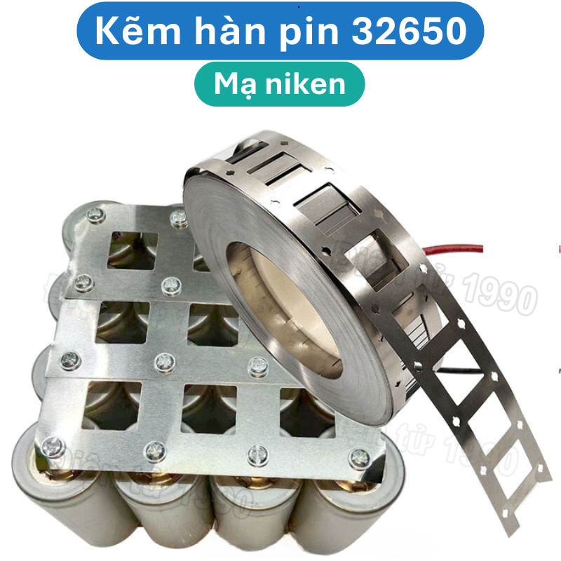 (1 mét) Kẽm hàn pin 32650 mạ niken 0.15mm