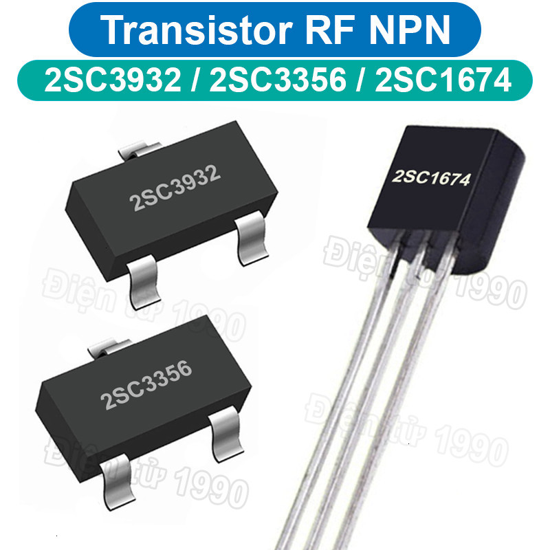 [Combo-Giá rẻ] (10 cái) Transistor RF NPN 2SC3932 / 2SC3356 / 2SC1674