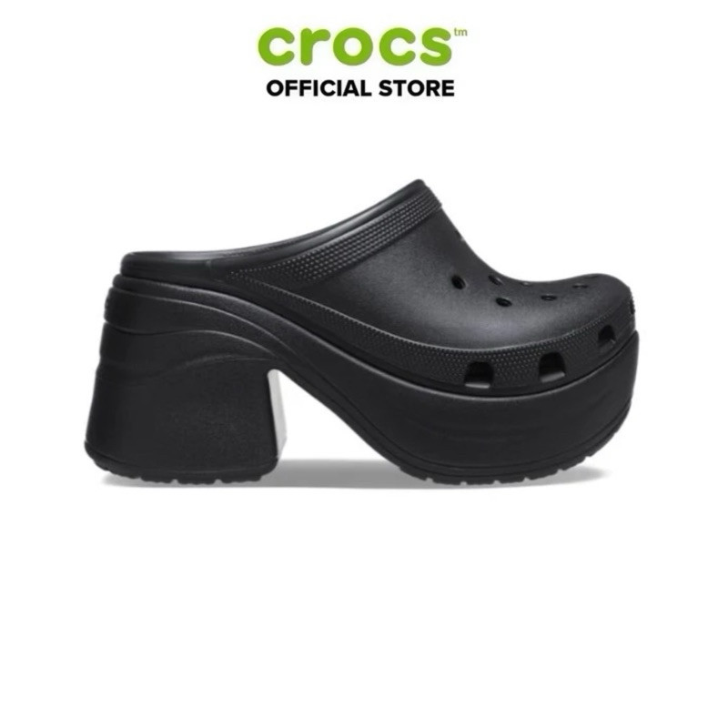 [ CHÍNH HÃNG ] GIÀY CLOG UNISEX CROCS SIREN - BLACK