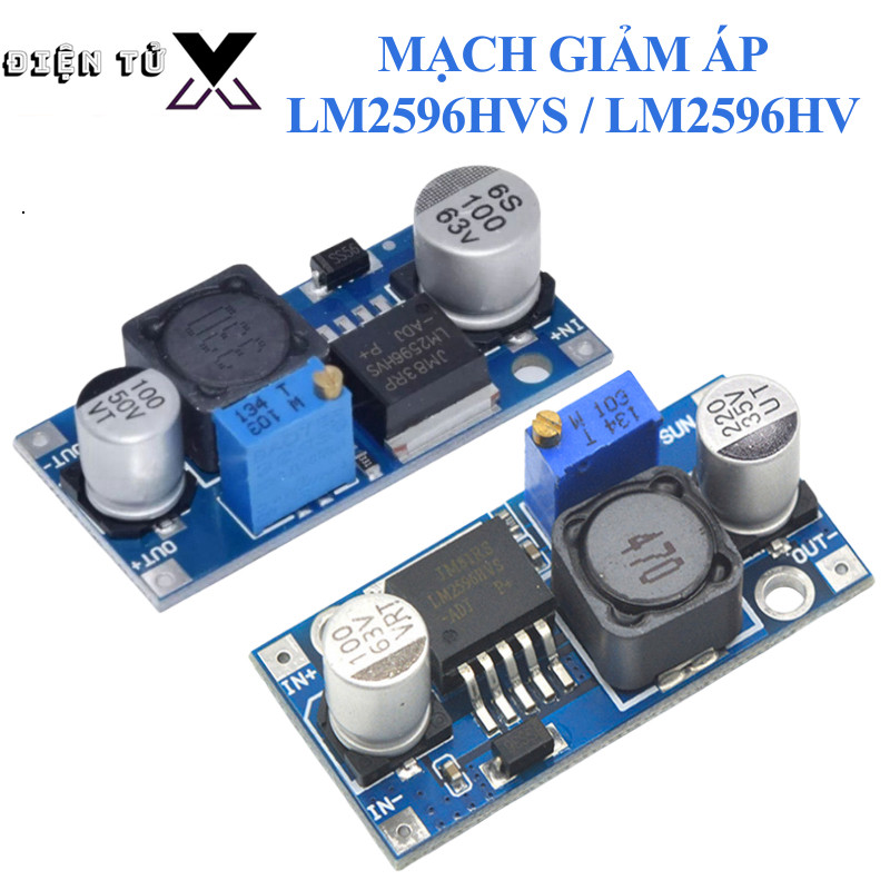 Mạch nguồn giảm áp, hạ áp ( điện áp cao) LM2596HVS / LM2596HV
