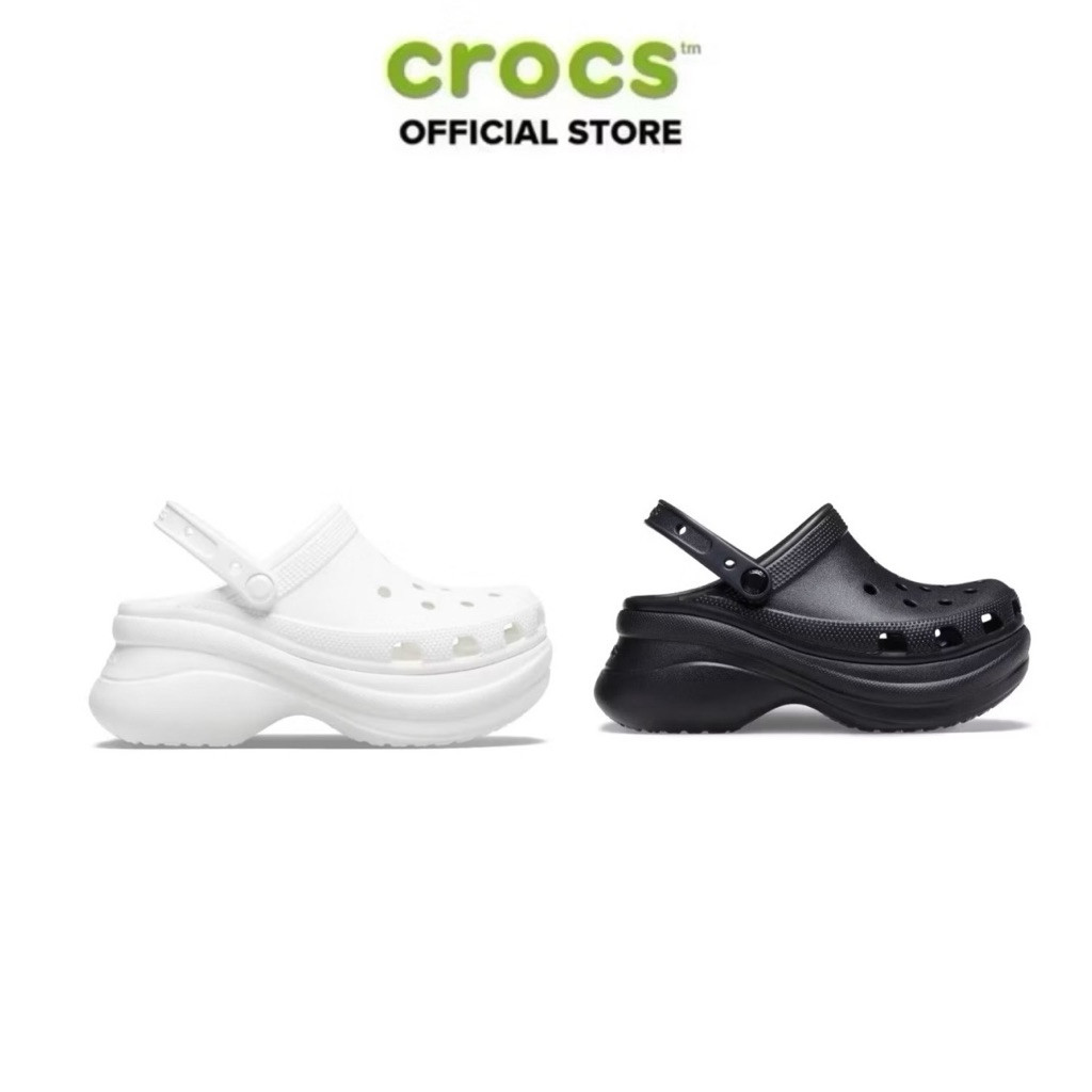 [ CHÍNH HÃNG ] WOMEN'S CROCS BAE CLASSIC CLOG BLACK-WHITE