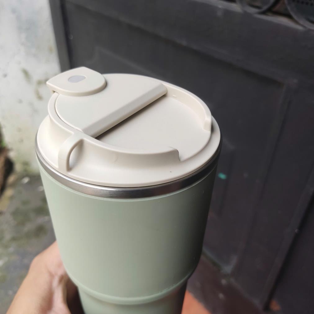 [Nắp Vặn] Nắp Chống Tràn Thay Thế Ly LHC4277 Metro Drive Tumbler 650ml Nắp vặn, Dây Treo Ly Silicon