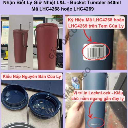 Nắp Thay Thế Ly Giữ Nhiệt Bucket Tumbler LHC4268 LHC4269 540ml