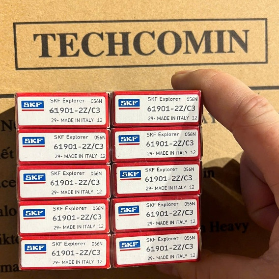 Sản phẩm Vòng bi bạc đạn SKF 61901 với Nắp sắt (ZZ)
Vòng bi bạc đạn 61901 của thương hiệu SKF với tr